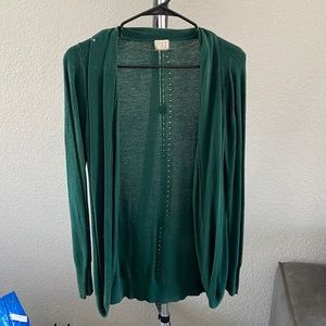 A new day green cardigan - Size S